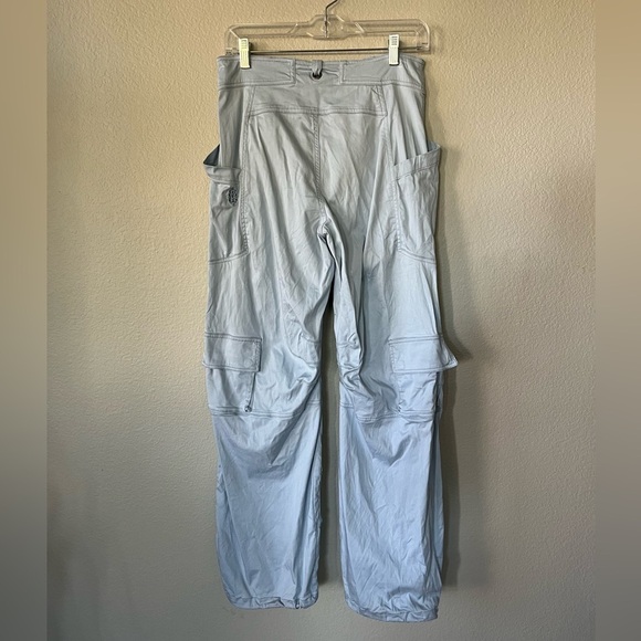 Free People Movement Light Blue Moto Cargo Pants with Pockets Women’s Size XS - Picture 2 of 16